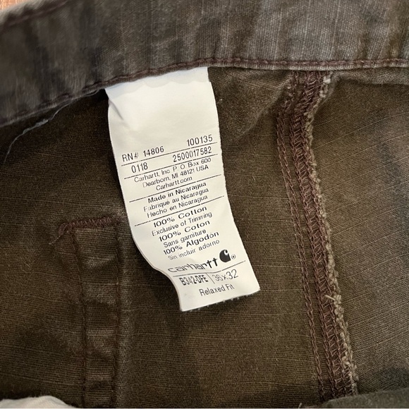 Carhartt B342-DFE Relaxed Fit Utility Jeans 100% cotton 36X32 - Picture 5 of 9